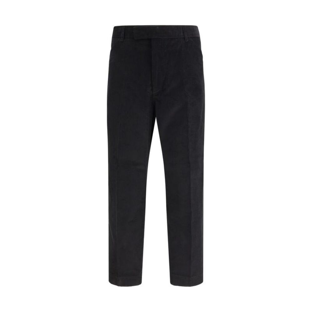 Thom Browne Black Cotton Chino Men's Pants